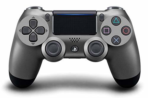 Electronics Sony DualShock 4 v2 Gamepad PlayStation 4 Negro, Acero inoxidable - Volante/mando