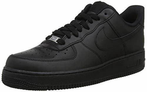 Social Nike Wmns Air Force 1 '07, Zapatillas para Mujer, Negro