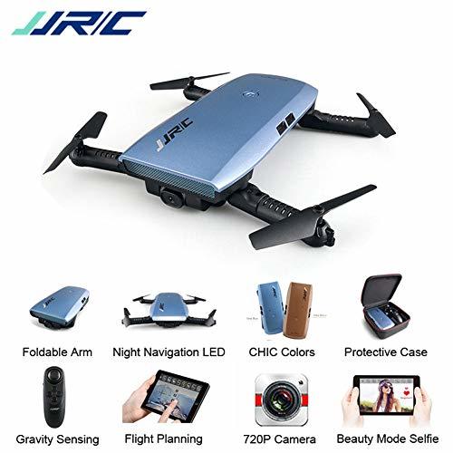 Lugares JJR/C Cuadricóptero RC Drone Plegable H47 Mini Helicóptero con Cámara FPV WiFi