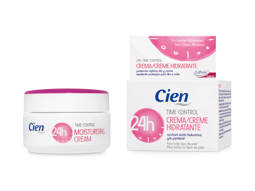 Cien creme hidratante 24h
