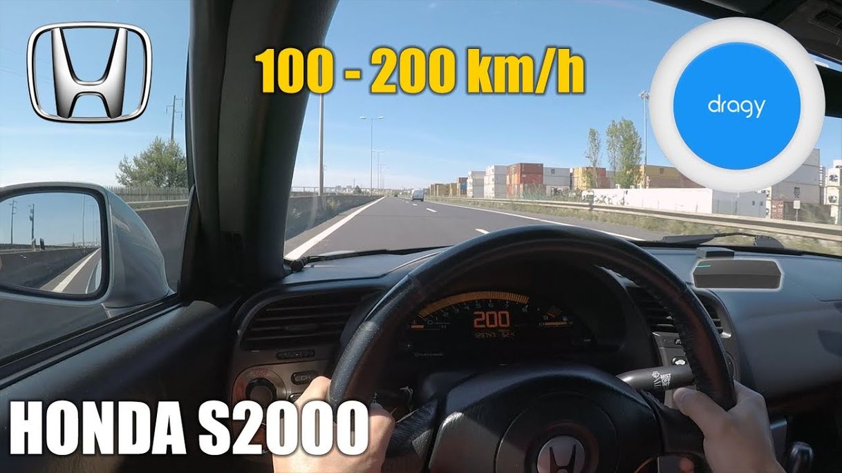 Honda S2000 100 » 200 km/h DRAGY ✔️ - YouTube