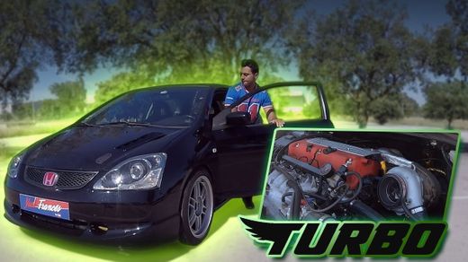 Honda Civic EP1 - Full Type R + BIG TURBOOOOO - YouTube