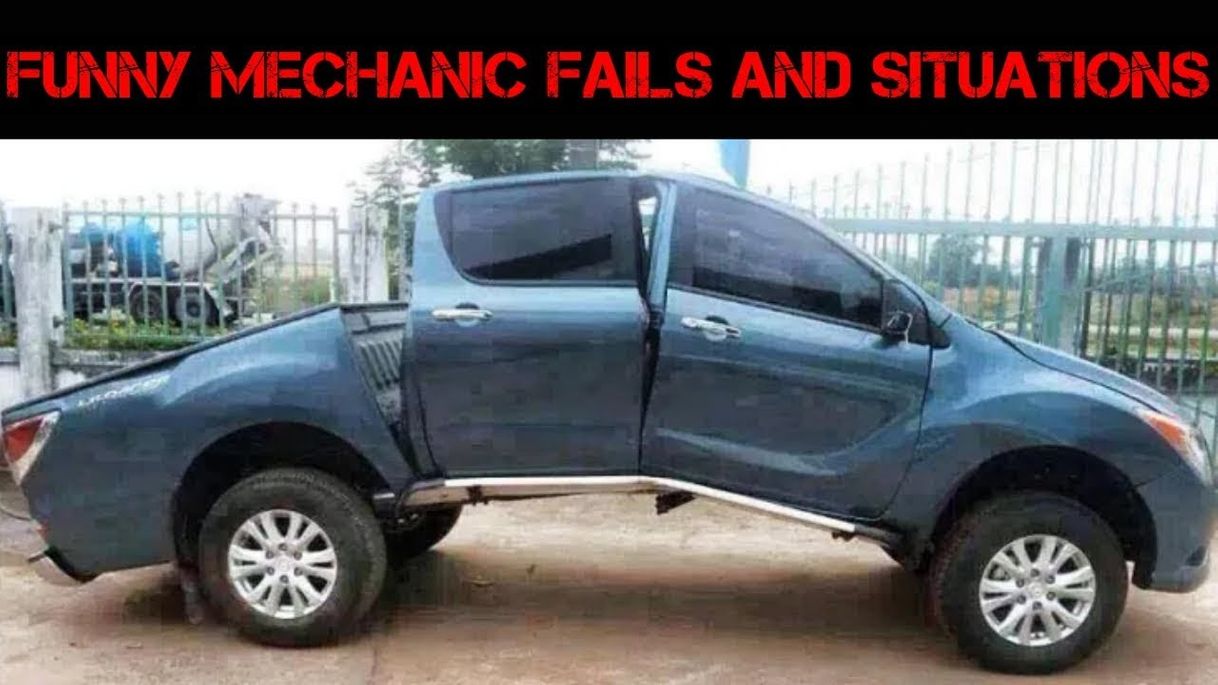 Social Funny mechanic fails and situations compilation - YouTube