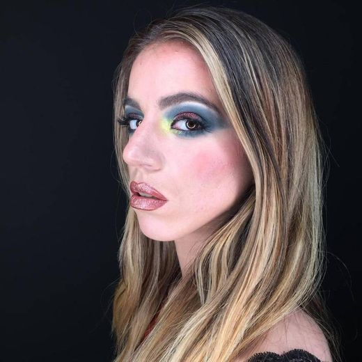 Colorful makeup 