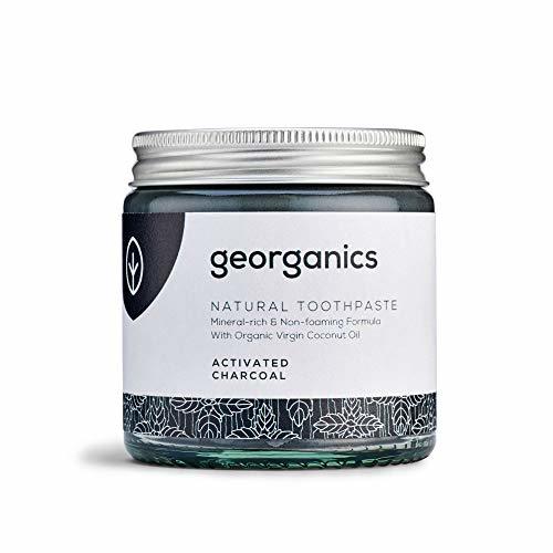 Belleza georganics Remineralizante Orgánico Natural Aceite de coco Pasta de dientes 120ml