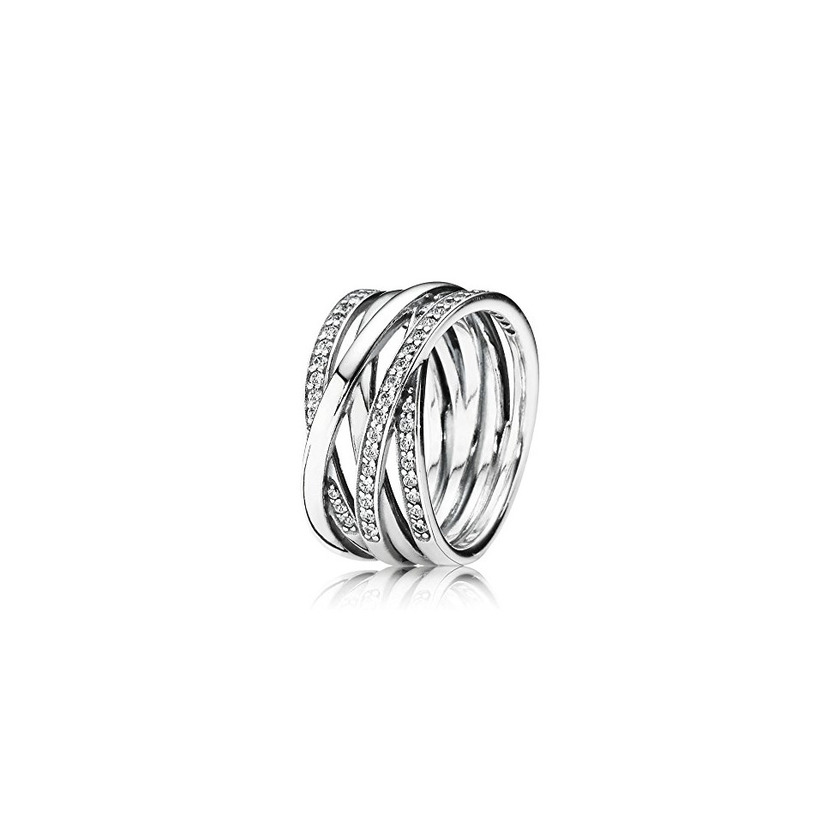Social Pandora 190919CZ-52 - Anillo de plata 925