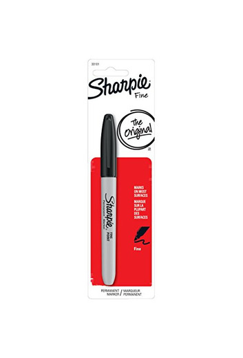 Sharpie - Rotulador de tinta permanente de punta fina