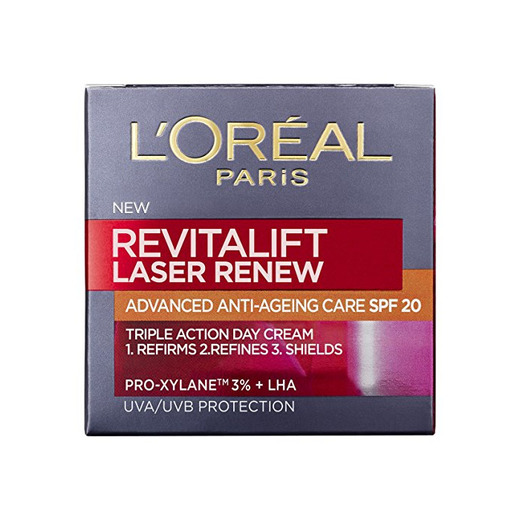Crema facial antiedad L'Oreal París Revitalift Laser Renew