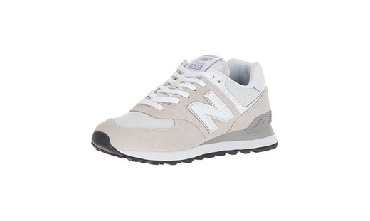 New Balance WL574EB, Zapatillas Mujer, Blanco