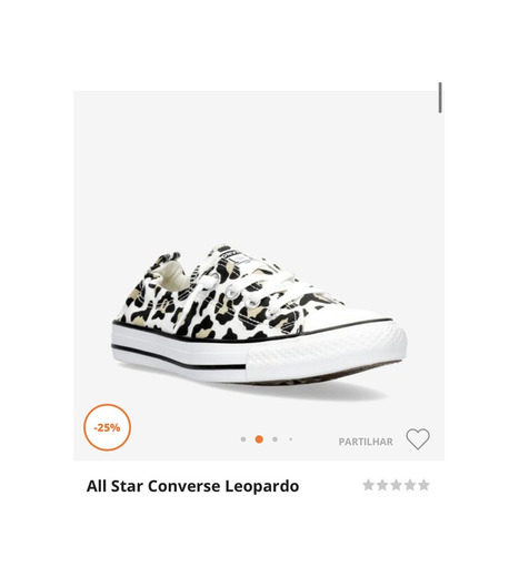 All Star Converse Leopardo 🐆 