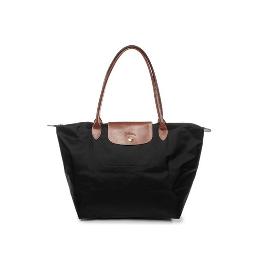 Longchamp - Bolsa de Sintético Mujer, color Negro, talla 19x30x31 cm