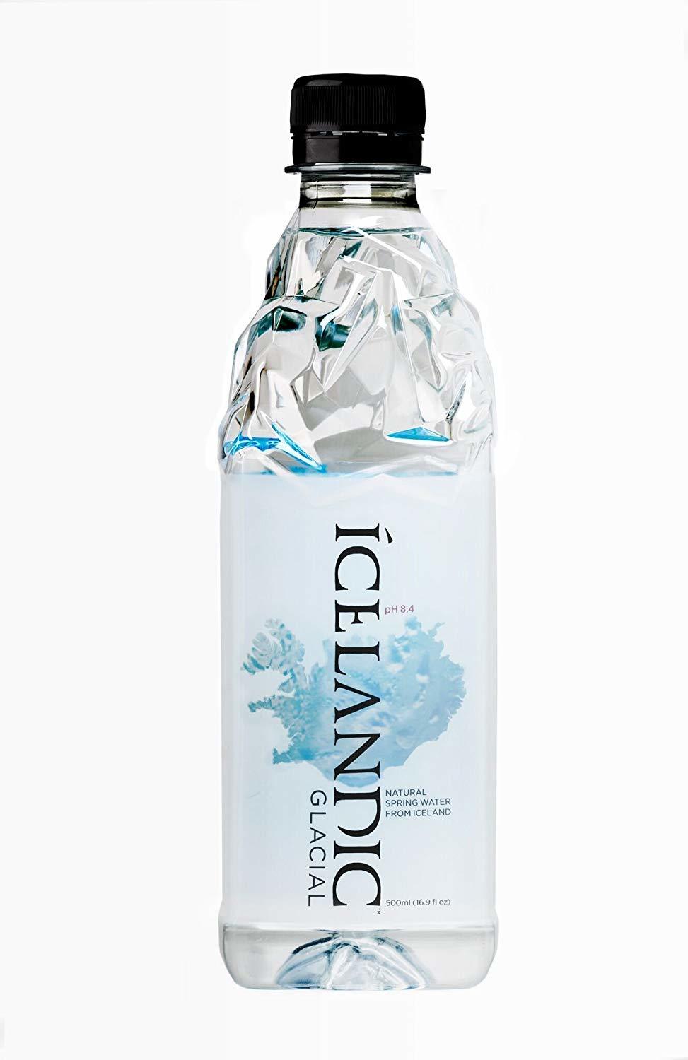 Producto Agua natural de manantial Icelandic Glacial.

