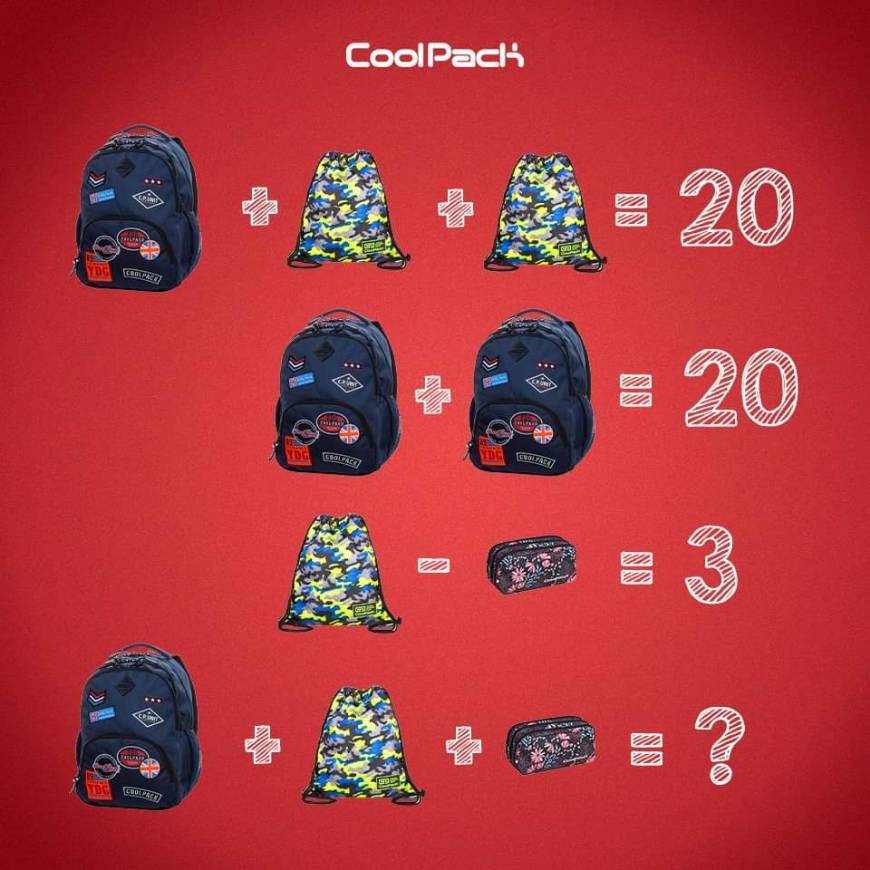 Fashion Mathematical Game 🧮🎒 CoolPack