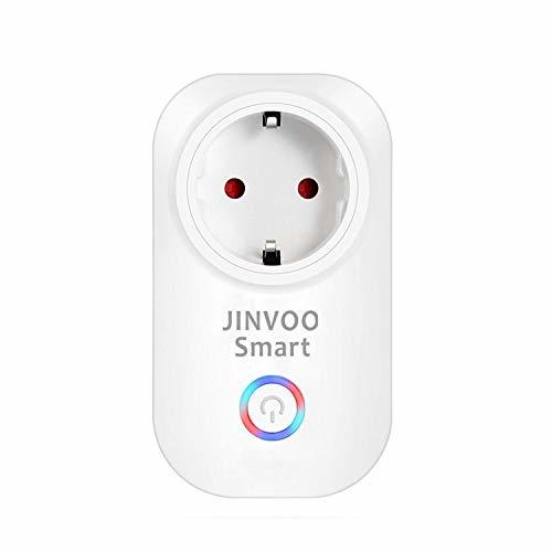 Jinvoo Smart 1-Pack WiFi inalámbrico Smart Plug no requiere hub control remoto