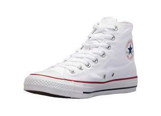 Fashion Converse Chuck Taylor All Star Hi, Zapatillas Altas Unisex adulto, Blanco