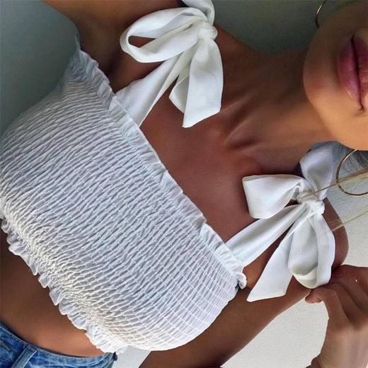 Moda White Cropped 🤩