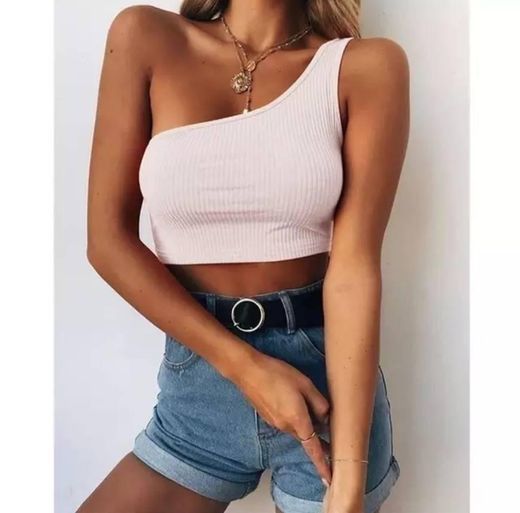 Moda Cropped branco🤩