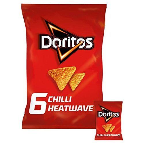 Doritos Chilli Ola de calor 6 x 30g