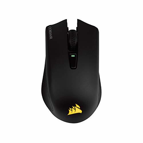 Social Corsair Harpoon RGB Wireless, Ratón para Juegos Recargable (Tecnología Slipstream, Retroiluminación Led