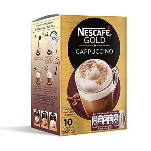 Product Nescafé Café Cappuccino Caja de sobres de café