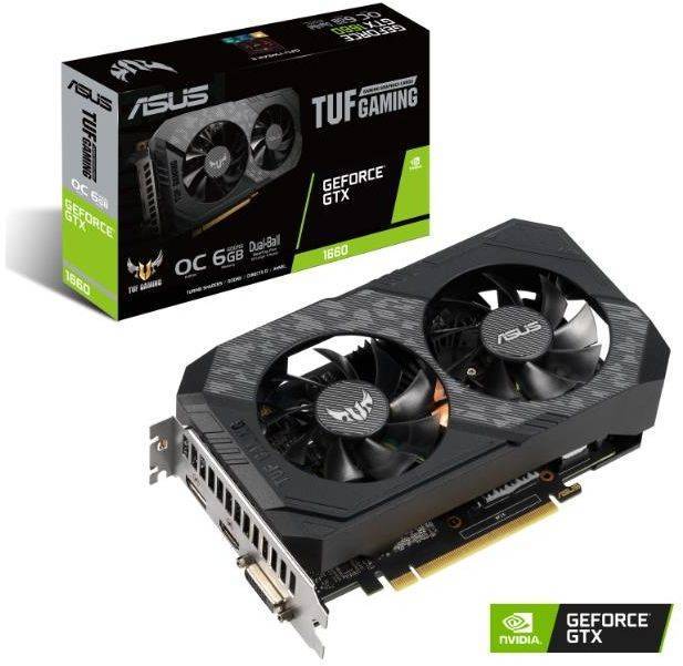 Moda Gráfica Asus GeForce® GTX 1660 TUF Gaming OC 6GB