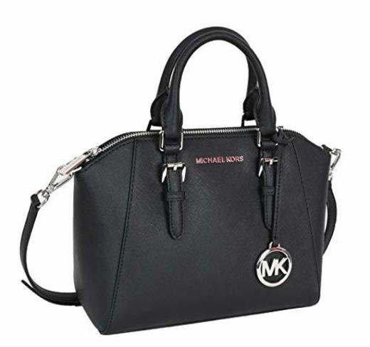 Michael Kors Ciara Medium Saffiano Leather Messenger Crossbody Bag Purse Handbag
