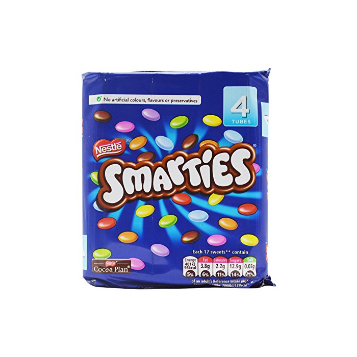 Product SMARTIES MILK CHOCOLATE IN A CRISP SUGAR SHELL