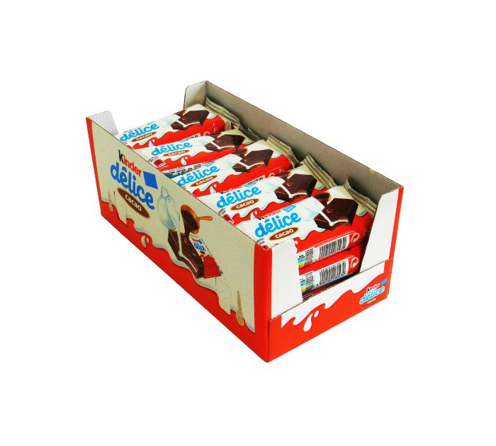 Product Paquete de 20 Ferrero Kinder Delice Cacao de 42g