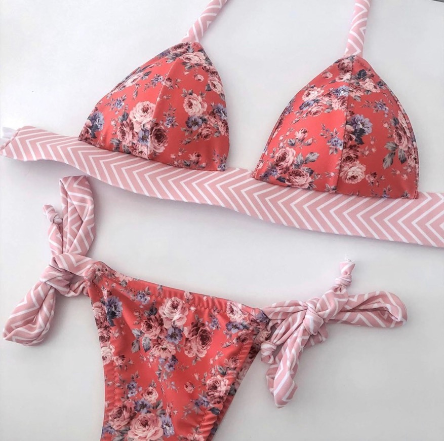 Product Bikini vermelho com flores