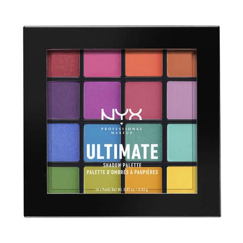 Paleta Ultimate Shadow da NYX Professional Makeup - Brights 