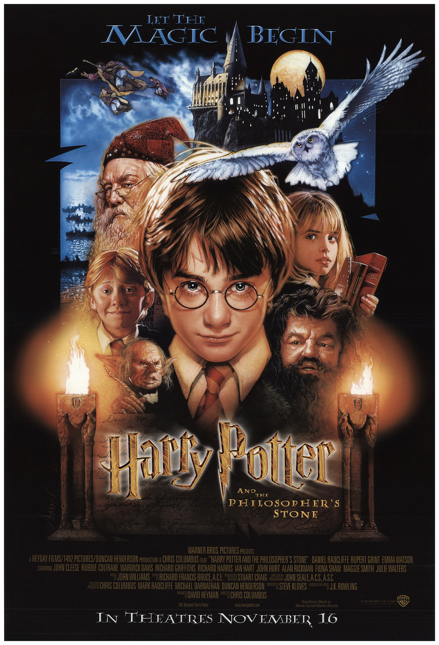 Película Harry Potter y la piedra filosofal