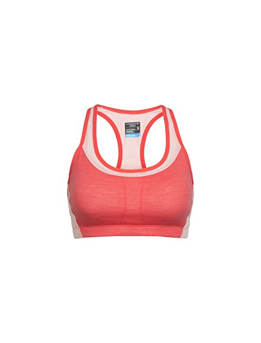 Fashion Icebreaker Wmns Meld Zone Sport Sujetador de los Deportes