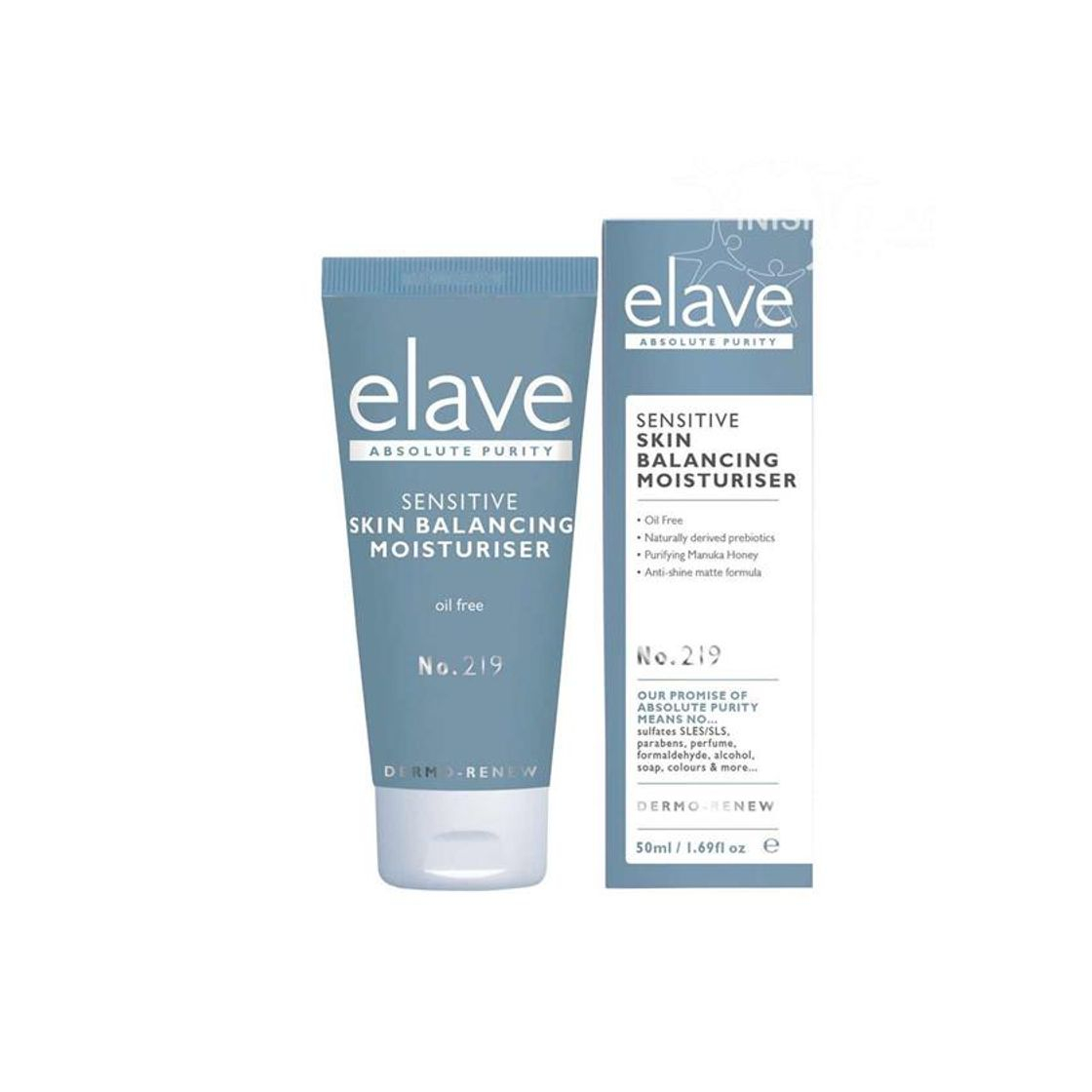Social Elave Sensitive Skin Balancing Moisturiser No 219