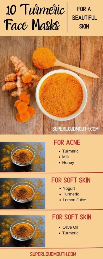 Moda Turmeric face masks 