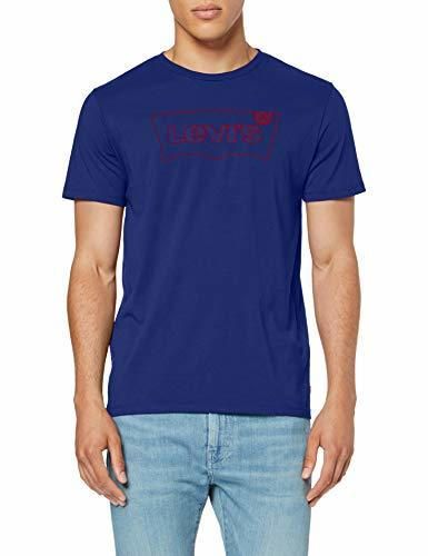 Levi's Housemark Graphic tee Camiseta, Azul