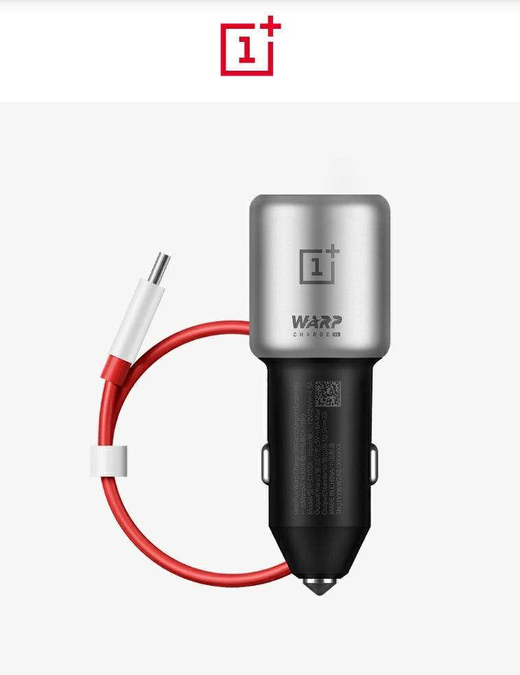 Productos OnePlus Warp Charge 30 Car Charger EU & UK 