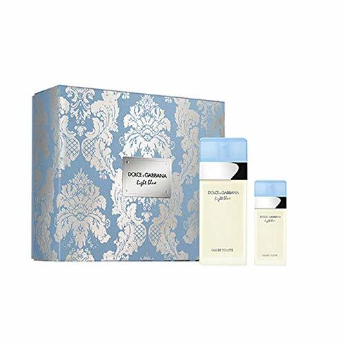 Beauty Dolce & Gabbana Light Blue Pour Femme Lote 2 Pz 200 g