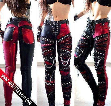 Social Calça punk goth