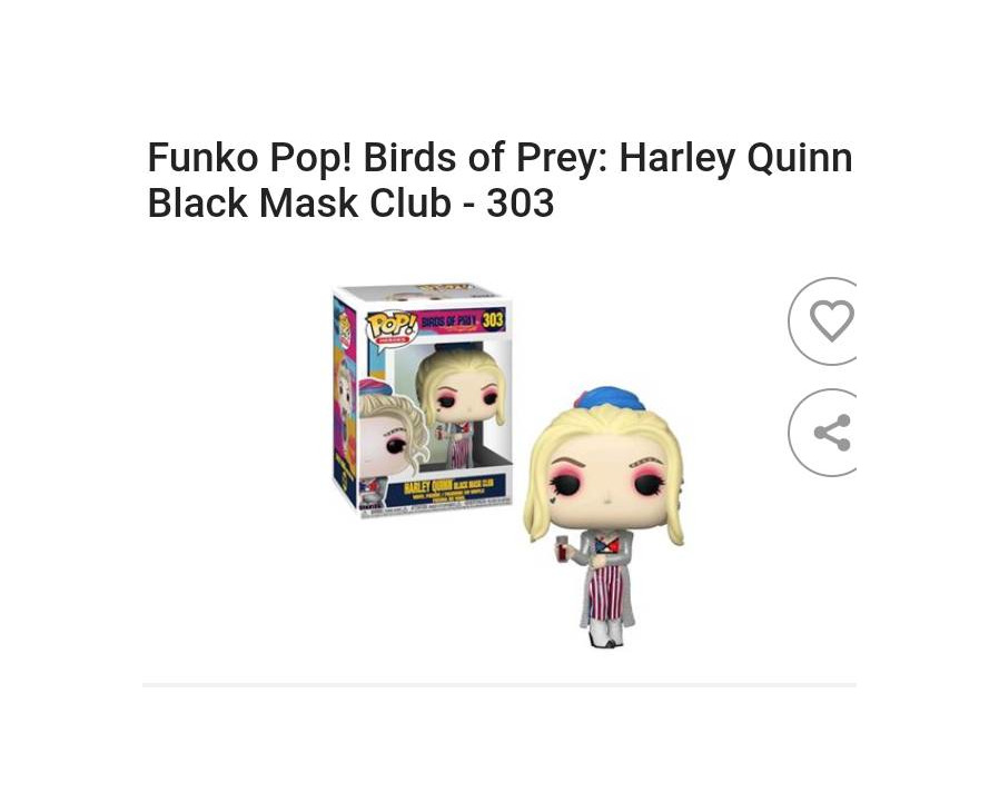 Social Funko Pop! Birds of Prey