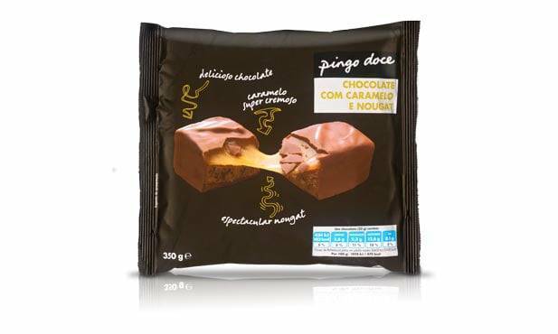 Productos CHOCOLATE COM CARAMELO E NOUGAT