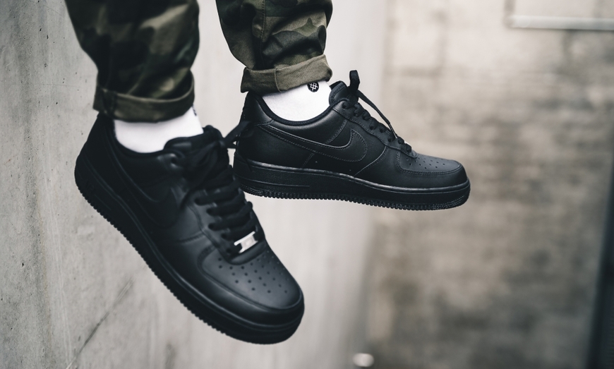 Moda Nike air force 1 black