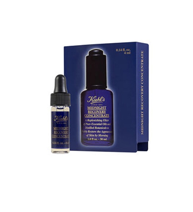 Belleza Kiehls Midnight Recovery Concentrado 4 ml Tamaño de viaje