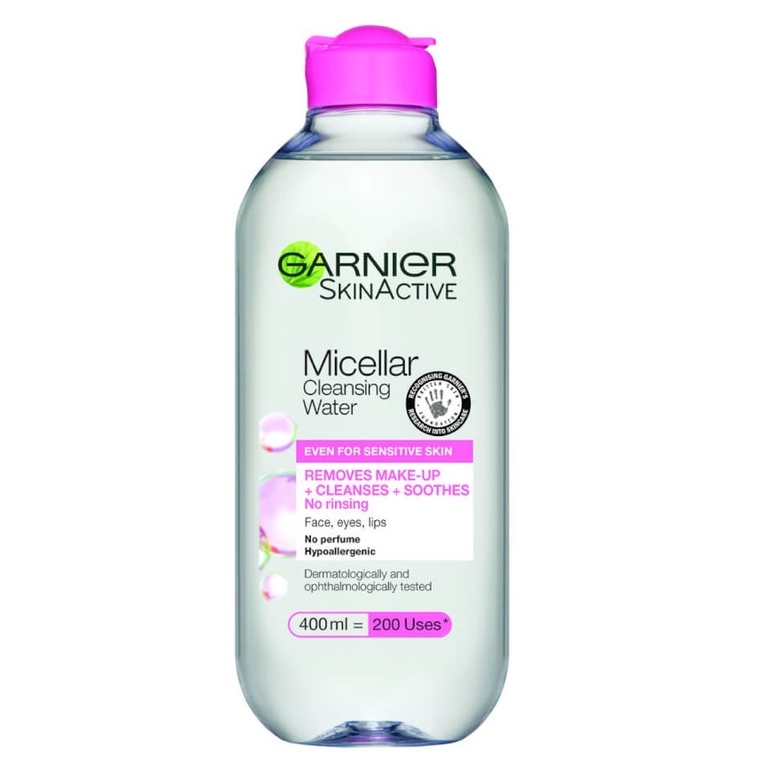 Água Micelar De Limpeza Da Pele Da Garnier 