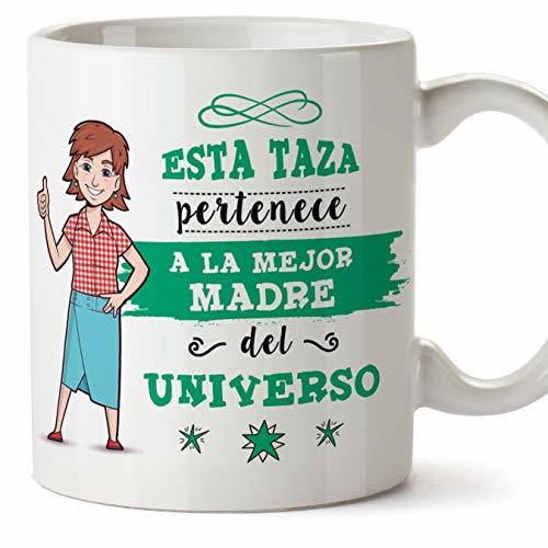 Social MUGFFINS Mama Tazas Originales de café y Desayuno para Regalar a Madres