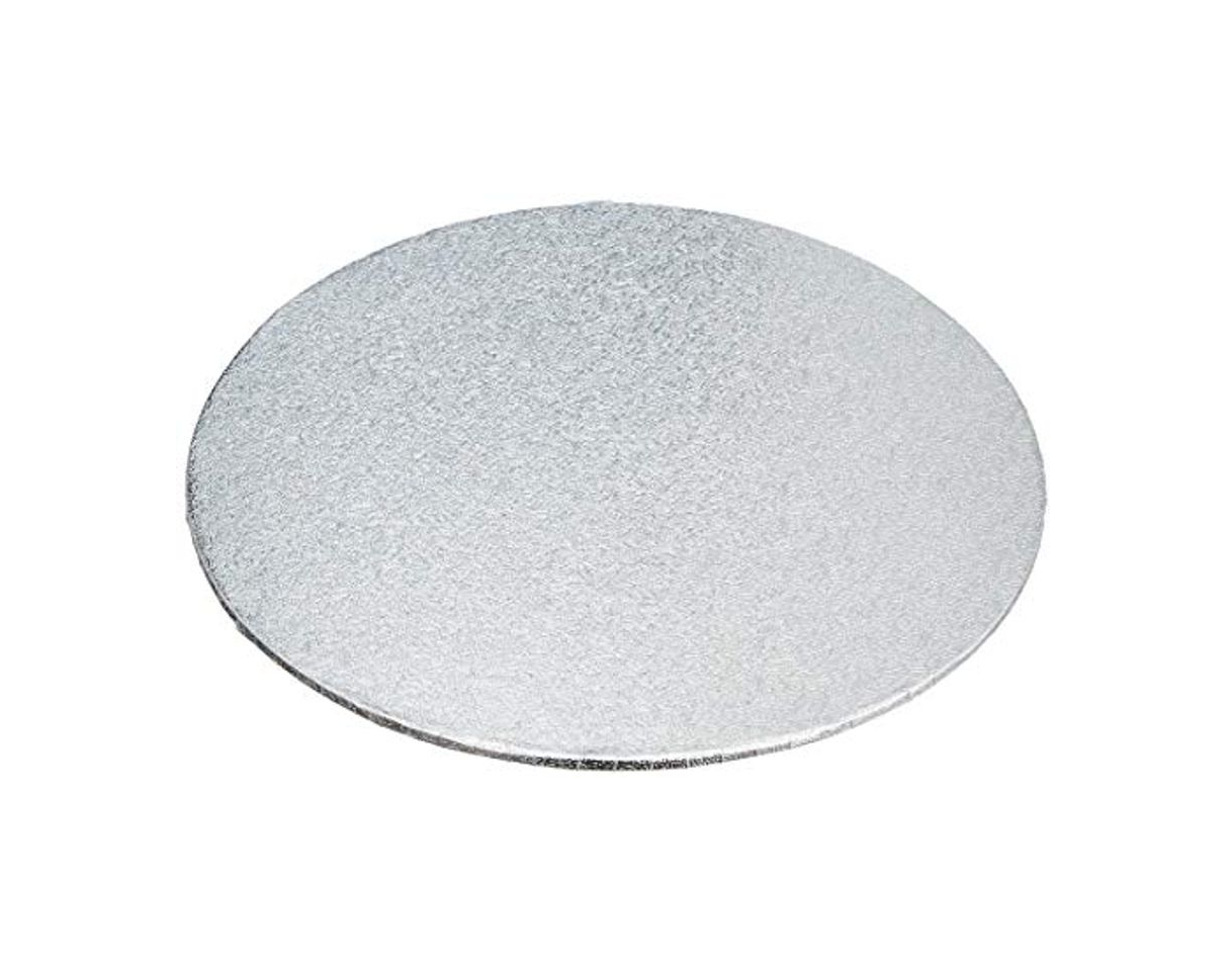 Producto Decora 0931301 Cake Drum Plateado Fino Ø 18 CM H 3 MM 7'