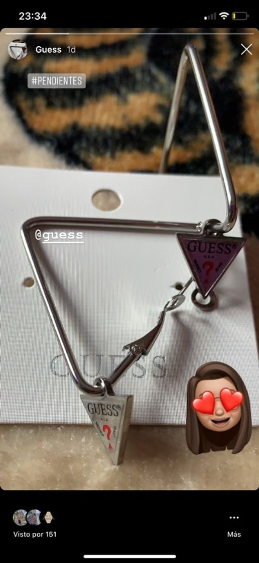 Moda Pendientes Guess🤩