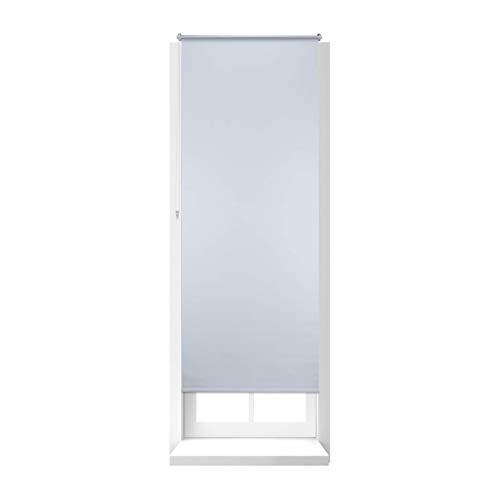 Social Relaxdays Estor Opaco Enrollable sin Taladrar