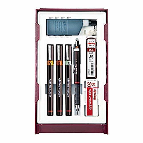 Product Rotring (S0706970) Isograph College conjunto de 3 estilógrafos (0,20 mm