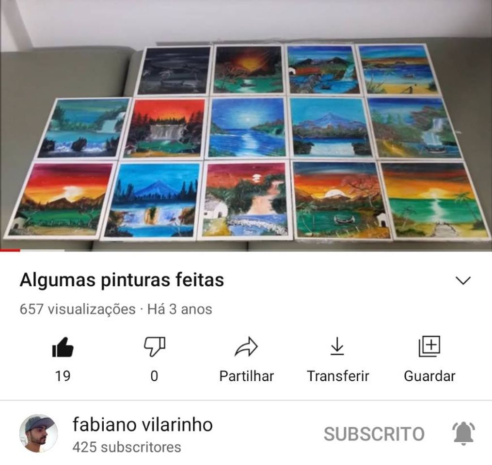 Moda Meus vídeos do YouTube 