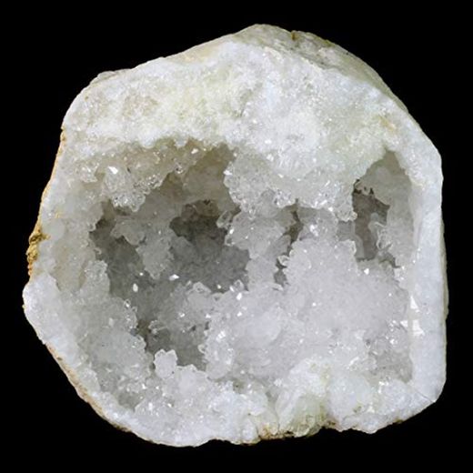 Muestra de cristal de geoda de cuarzo